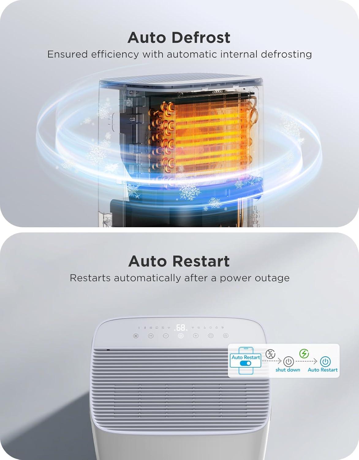 imageGoveeLife Dehumidifier with Pump for Home 4500 Sq Ft 50 to Max 137 Pint Drain Hose Smart Dehumidifier for Basement with Humidity Control Auto Shut OffDefrost 5 Modes Bedroom Bathroom Garagewith Wifi