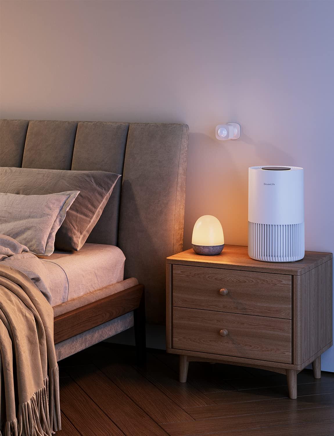 imageGoveeLife Motion Sensor Group Control Unlimited Devices Wireless Mini Contact Sensor for Smart Home Automation Battery Powered Supports Most GoveeLife Smart Products