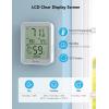 imageGovee Hygrometer Thermometer H5075 Bluetooth Indoor Room Temperature Monitor Thermometer with Remote App Control Notification Alerts 2 Years Data Storage ExportOnly Supports 164ft Bluetooth RangeGrey