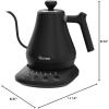 imageGovee Smart Electric Kettle WiFi Variable Temperature Gooseneck Pour Over Kettle and Tea Kettle Alexa Control 1200W Quick Heating 100 Stainless Steel 08L Matte Black