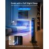 imageGoveeLife 42 Tower Fan for Bedroom Smart Floor Fans with 150 Adjustable Oscillating APP ampamp Voice Control 5 Modes 12 Speeds up to 26fts 24H Timer 27dB Quiet Fan for Cooling Home Office BlackBlack