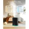 imageGoveeLife 7L Humidifiers for Bedroom Smart TopFill Cool ampamp Warm Mist Humidifier Large Room Auto Mode 70H Quiet Runtime for Baby Plants Nursery App ampamp Voice Control RGB Nightlight Humidity Sensor