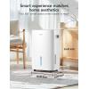imageGoveeLife Dehumidifier with Pump for Home 4500 Sq Ft 50 to Max 137 Pint Drain Hose Smart Dehumidifier for Basement with Humidity Control Auto Shut OffDefrost 5 Modes Bedroom Bathroom Garagewith Wifi