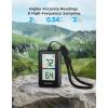 imageGoveeLife Portable Outdoor Hygrometer Thermometer with IP65 Waterproof Standalone Digital Display 197ft Buletooth Range Notification Alerts 2 Years Data Storage Export for Camping Hiking Patio