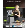 imageGoveeLife Smart Electric Composter for Kitchen 3L Compost Bin Indoor with App ampamp Voice Control AutoCleaning 3 Modes Turn Food Waste to Fertilizer for Garden Food Waste Compost Machine
