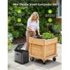 imageGoveeLife Smart Electric Composter for Kitchen 3L Compost Bin Indoor with App ampamp Voice Control AutoCleaning 3 Modes Turn Food Waste to Fertilizer for Garden Food Waste Compost Machine
