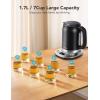 imageGoveeLife Smart Electric Kettle Temperature Control WiFi Electric Tea Kettle with Alexa Control 1500W Rapid Boil 2H Keep Warm 17L BPA Free Stainless Steel Water Boiler for Tea Coffee Oatmeal