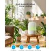 imageGoveeLife Smart Humidifiers for Bedroom 3L Top Fill Cool Mist Humidifiers with Essential Oil Diffuser Humidity Control WiFi Air Humidifier with Night Light for Baby Plants Home Work with Alexa