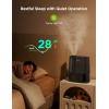 imageGoveeLife Smart Humidifiers for Bedroom 6L Cool Mist Top Fill for Large Room Humidity Sensor Auto Mode Schedule 60H Quiet Runtime WiFi Humidifier Essence Diffuser for Baby Plant Work with AlexaBlack
