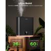 imageGoveeLife Smart Humidifiers for Bedroom Large Room TopFill Cool Mist 6L WiFi Air Humidifier Auto Mode App ampamp Voice Control 60H Runtime Rapid Humidification RGB Nightlight Baby Plants BlackBlack