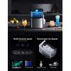 imageGoveeLife Smart Ice Maker Countertop Portable Ice Machine with Voice Control 9 Ice Cubes in 6 Minutes 3 Sizes 26lbs24Hrs Self Cleaning RGB Lights Quiet Ice Maker with Scoop for Kitchen SilverSilver