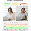imageGoveeLife Smart Air Quality Monitor for Home CO2 Detector for Health Sleep Quality ampamp Energy Efficiency Temperature Humidity Meter with RealTime Display ampamp Alarm for Office Bedroom Kitchen