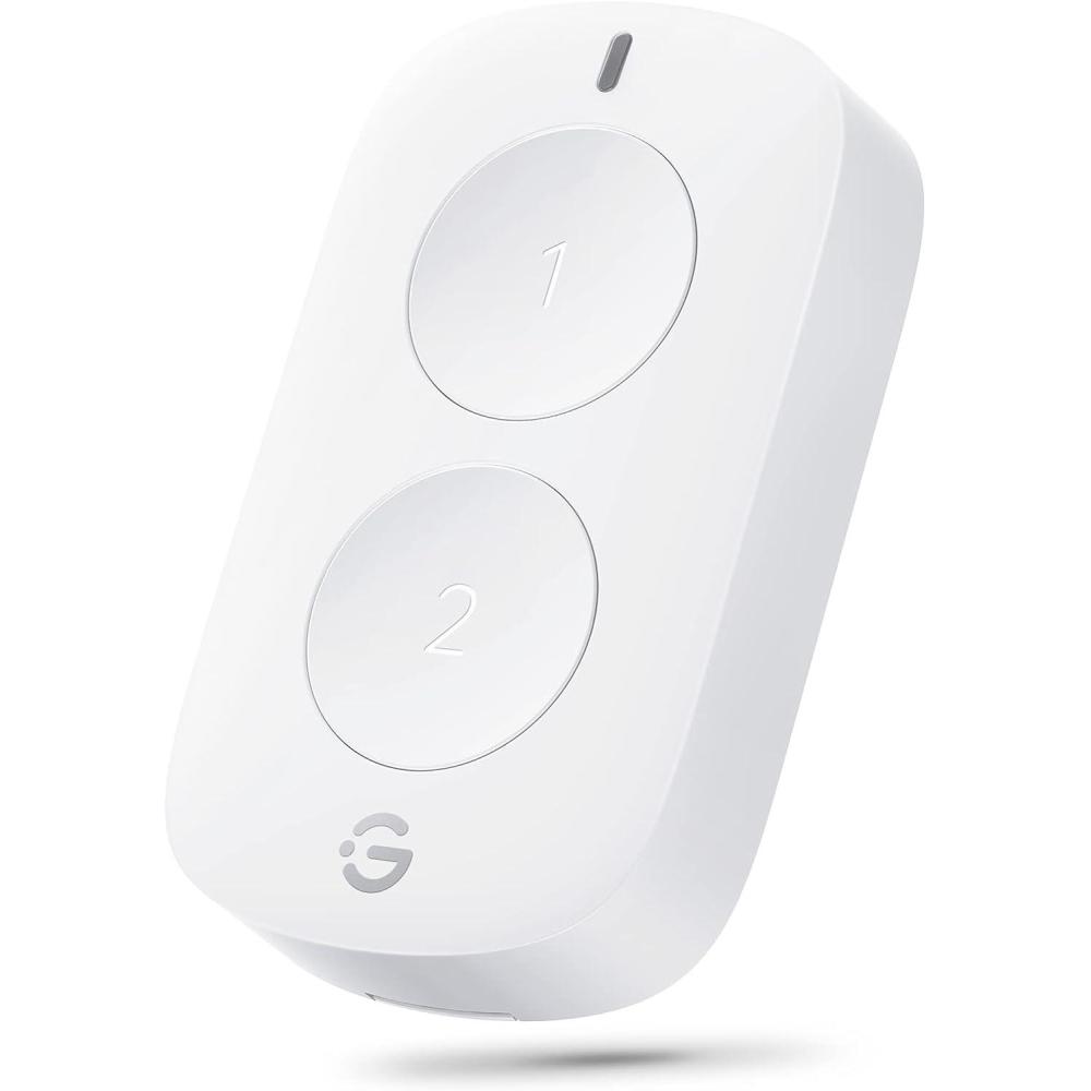 imageGoveeLife Smart Mini Double Button Switch Group Control Multiple Devices Versatile Wireless Control Button Battery Powered Supports Most GoveeLife Smart Products