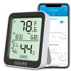 imageGovee Hygrometer Thermometer H5075 Bluetooth Indoor Room Temperature Monitor Thermometer with Remote App Control Notification Alerts 2 Years Data Storage ExportOnly Supports 164ft Bluetooth RangeBlack