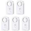imageGovee Water Leak Detectors 5 Pack 100dB Adjustable Audio Alarm Sensor Sensitive Leak and Drip Alert for Kitchen Bathroom Basement Cannot Connect to WiFi Directly