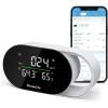 imageGoveeLife Smart Air Quality Monitor with PM25 WiFi Temperature ampamp Humidity Sensors LED Display 2s Refresh 2Year Data Storage for Home ampamp Office Wired