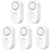 imageGoveeLife Water Leak Detector 5 Pack with 105dB Adjustable Alarm Water Alarm with Dual Sets Sensor Probes Leaks and Floods Suit for Home Basement and KitchenCannot Connect to WiFi Directly5 Packs