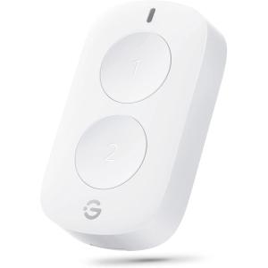 imageGoveeLife Smart Mini Double Button Switch Group Control Multiple Devices Versatile Wireless Control Button Battery Powered Supports Most GoveeLife Smart Products