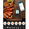 imageGovee Bluetooth Meat Thermometer Digital Wireless Meat Thermometer for Smoker Oven Smart Grill Thermometer with Dual Probes 230ft Remote Monitor Cooking Thermometer for BBQ Kitchen RotisserieBlack