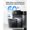 imageGoveeLife Smart Nugget Ice Maker Pro 60lbs Daily 6Minute First Ice 40dB UltraQuiet with AI NoiseGuard App amp Voice Control SelfClean 35lbs Basket amp Dual Water Tanks for Home Kitchen Party