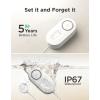 imageGoveeLife Upgraded Smart Water Leak Detector 1s with 492 ft Sensor Cable WiFi Water Sensor with SMSEmailAPP Push and Sound Alarm 5Year Battery Life Suit for Home Basement Kitchen 3 Pack3