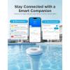 imageGoveeLife Smart Wireless Pool Thermometer P2 with WiFi Gateway Easy Read Digital Floating Thermometer with IP68 Waterproof Ultra 1082ft Water Thermometer with Alarm for Swimming Ice Bath Pond
