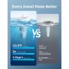 imageGoveeLife Smart Wireless Pool Thermometer P2 with WiFi Gateway Easy Read Digital Floating Thermometer with IP68 Waterproof Ultra 1082ft Water Thermometer with Alarm for Swimming Ice Bath Pond