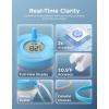 imageGoveeLife Smart Wireless Pool Thermometer P2 with WiFi Gateway Easy Read Floating Digital Water Thermometer with IP68 Waterproof App Notification Alerts Data Export for Swimming Bath Pond Blue