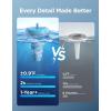 imageGoveeLife Smart Wireless Pool Thermometer P2 with WiFi Gateway Easy Read Floating Digital Water Thermometer with IP68 Waterproof App Notification Alerts Data Export for Swimming Bath Pond Blue
