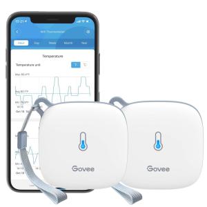 imageGovee Smart Thermometer Hygrometer WiFi Humidity Temperature Sensor with App Notification Alert 2 Years Free Data Storage Export Wireless Remote Monitor for Room Greenhouse Incubator Wine Cellar2