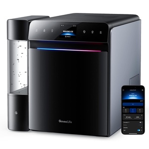 image:imageGoveeLife Smart Countertop Ice Maker 2 Pro 3Minute Fast 9 Ice Cubes with 3 Size 47lbs Daily 40dB Quiet Smart PreCooling App amp Voice Control SelfClean Dual Water Tanks for Home Coffee Party