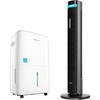 image:imageGoveeLife 42 Tower Fan for Bedroom Bundle with Dehumidifier for Home