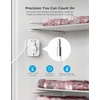 image:imageGoveeLife Refrigerator Freezer Thermometer 1 Pack Bluetooth Temperature Sensor with Alarm Smart APP Alerts for FridgeFreezerTubWiFi Gateway Not Included1 Sensor