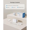 image:imageGoveeLife Refrigerator Freezer Thermometer 1 Pack Bluetooth Temperature Sensor with Alarm Smart APP Alerts for FridgeFreezerTubWiFi Gateway Not Included1 Sensor