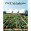 image:imageGoveeLife H5901 Smart WiFi Sprinkler Timer with Gateway 1 Water Outlet  1640ft GatewayDevice Range App Remote Control Weather Adaptive Brass Connectors IP67 2Yr Battery for GardenLawnYard1 Pack