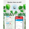 image:imageGoveeLife Hygrometer Thermometer H5104 3Pack Bluetooth Room Temperature Monitor with APP Alert and 2 Years Date Storage Export Remote LCD Digital Hygrometer Indoor Humidity Meter Greenhouse  Indoor temperature monitor with APP alert amp 2yr data storage export humidity meter for greenhousewine cellarbedroomBlack