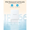 image:imageGoveeLife Premium Smart Water Leak Detector 2 with 1968ft UltraLong Range WiFi Water Sensor with SMSEmailAPP Push and Sound Alarm 5Year Battery Life Suitable for Home Basement Kitchen 3 Pack1 gateway  4 sensor